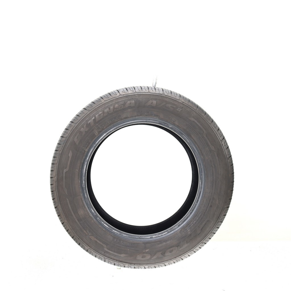 Set of (4) Used 195/65R15 Toyo Extensa A/S II 91H – 9.5-10.5/32