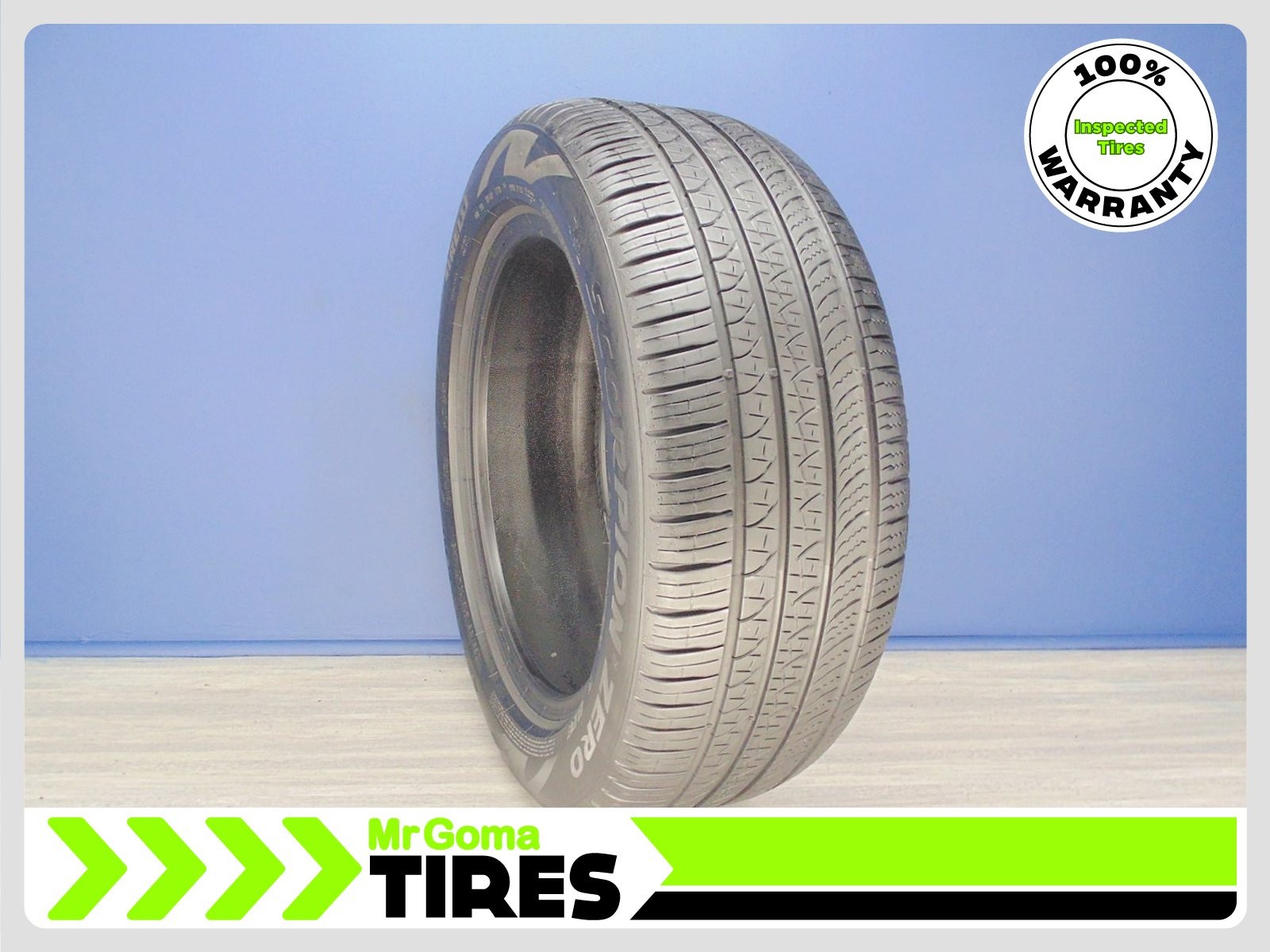 1 PIRELLI SCORPION ZERO AS MOE RFT XL 235/55R18 USED TIRE 7.0/32 TREAD RUN FLAT