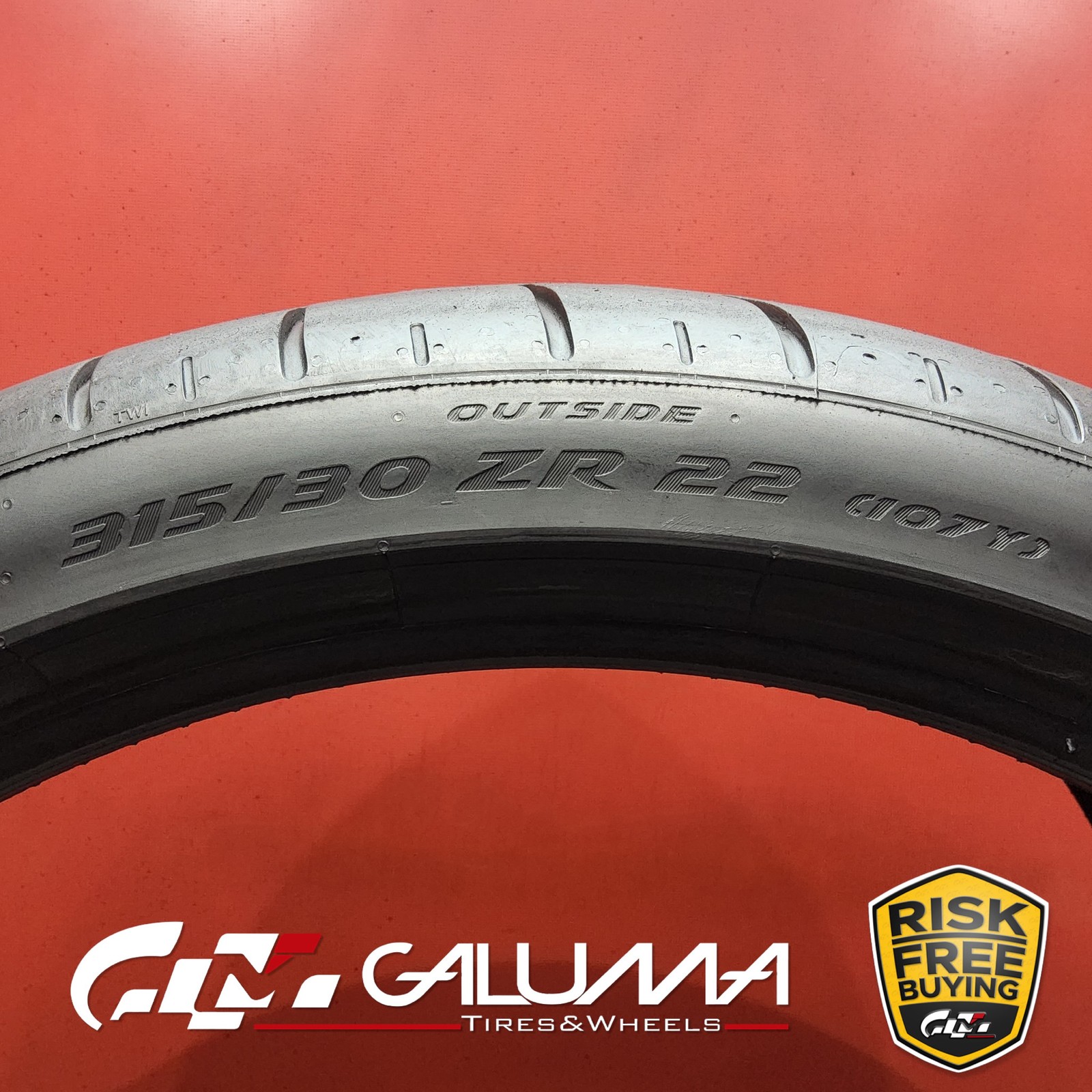 Set of 2 Tires Pirelli P Zero CORSA PZC4 XL 315/30ZR22 315/30/22 No Patch #90205