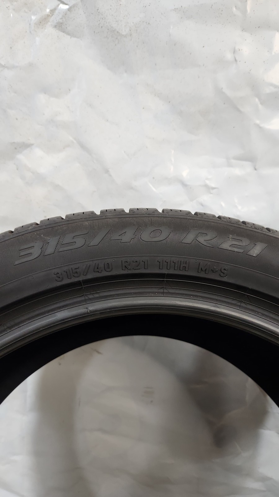 Set of 4 – 315/40R21 Pirelli Scorpion Zero All Season – Used Tires