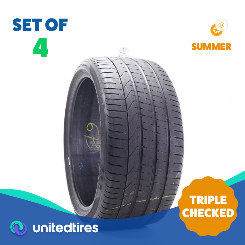 Set of (4) Used 315/30ZR22 Pirelli P Zero NO 107Y – 6-7.5/32