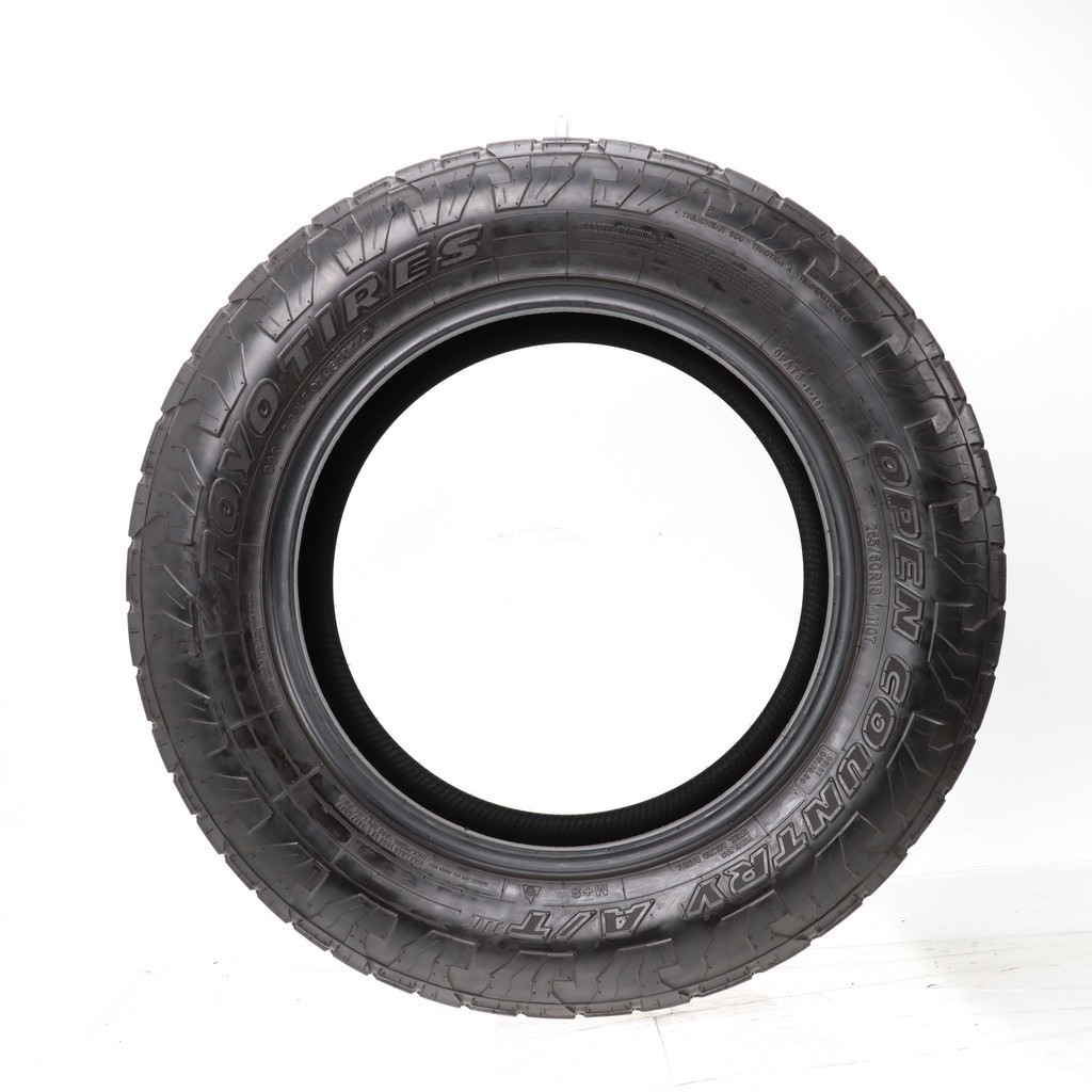 Set of (4) Used 265/60R18 Toyo Open Country A/T III 110T – 9.5-11/32