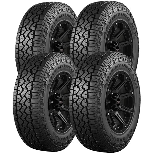 (QTY 4) P255/70R16 GT Radial Adventuro ATX 109T SL Black Wall Tires