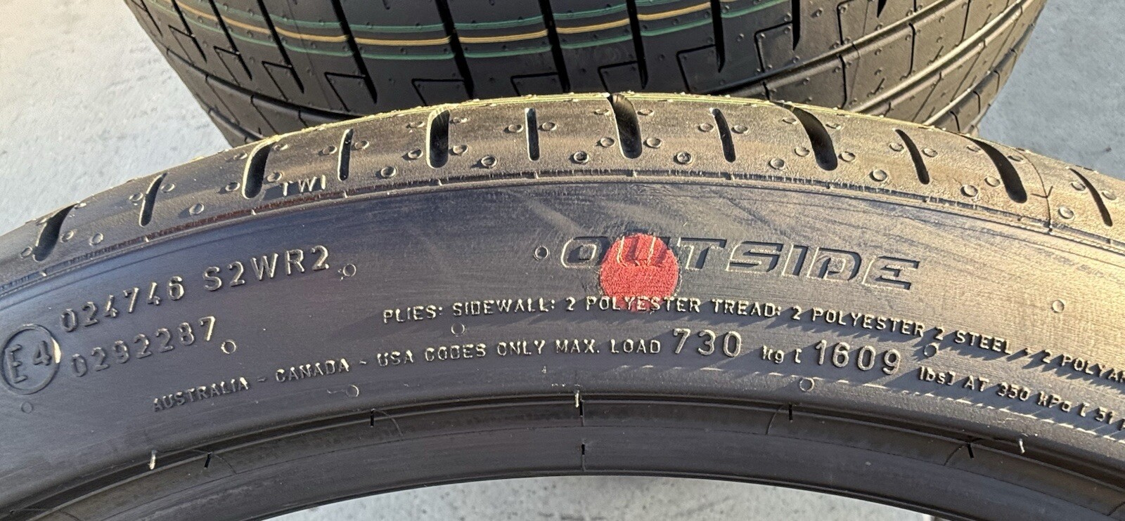 Set of TWO BRAND NEW Pirelli P Zero PZ4 275/30R20 97Y T1 Tesla ELECT PNCS Tires
