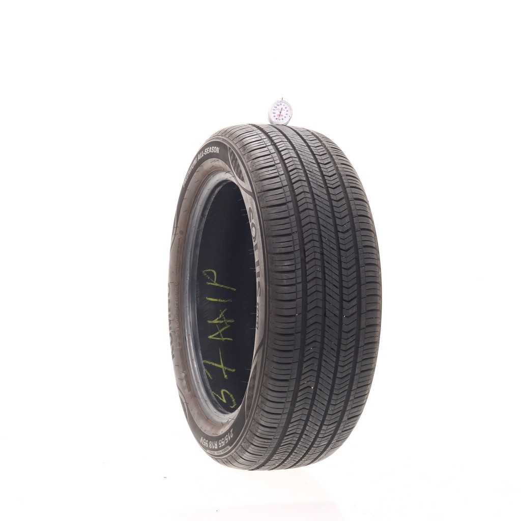 Set of (4) Used 215/55R18 Kumho Solus TA51 95V – 5.5-7.5/32 (1625Q)