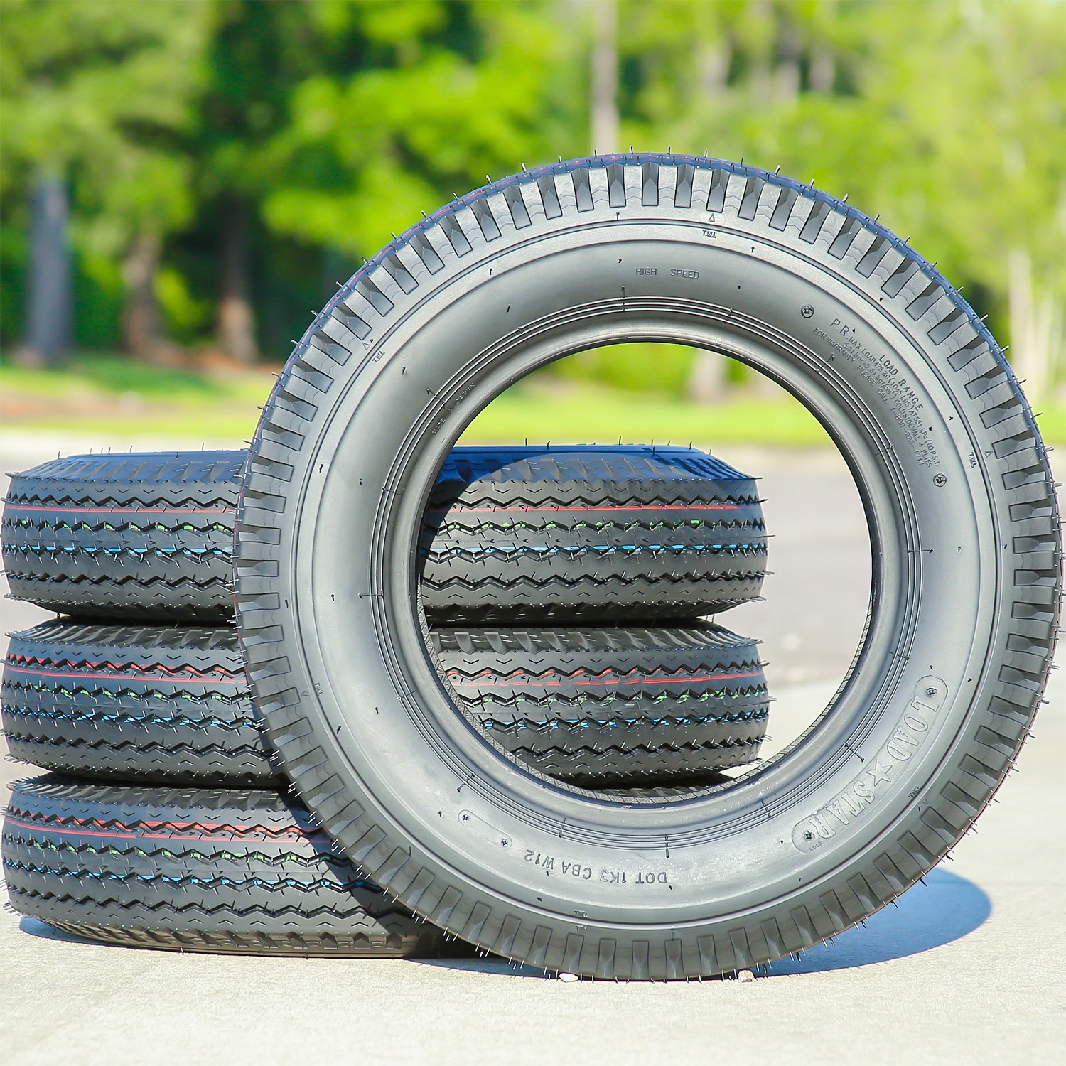 Tire Kenda Loadstar K353 ST 5.3-12 5.30-12 5.3X12 Load B 4 Ply Trailer
