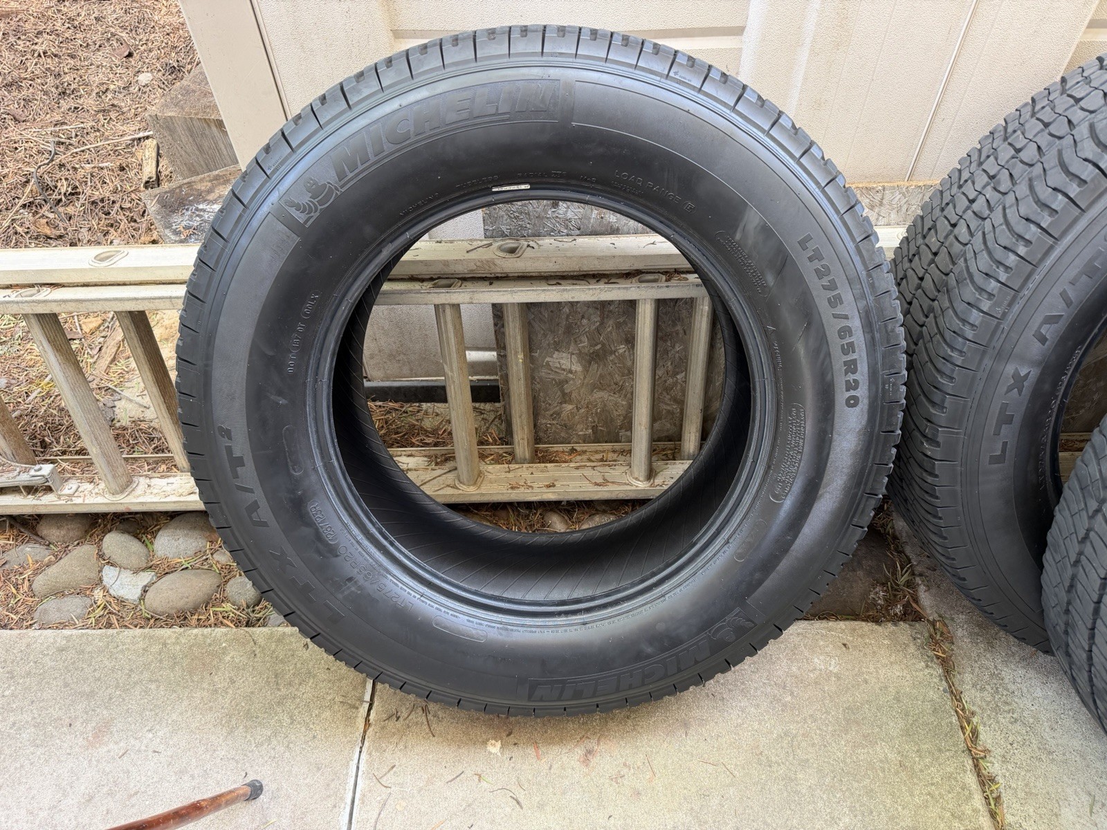 Micheline LTX AT2, LT 275 65 20” Tires. Price is for all 4 tires. No Shipping