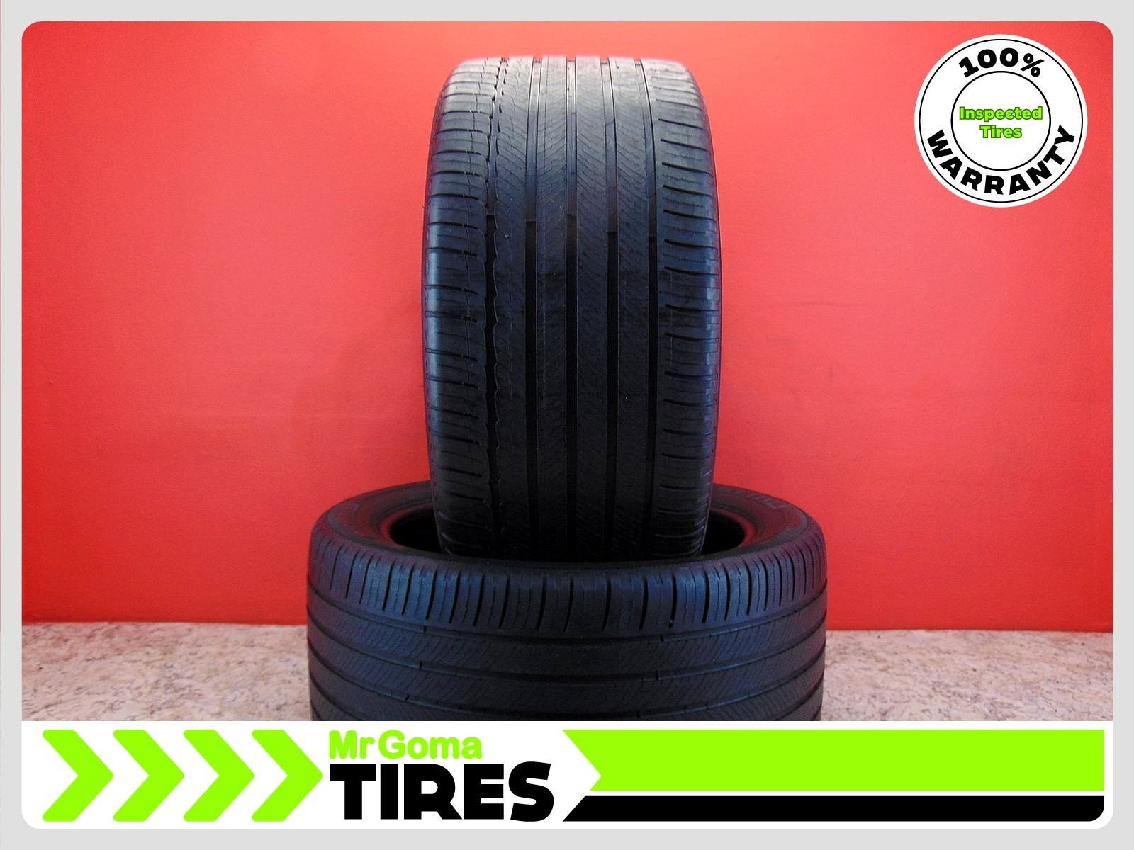 2 USED TIRES MICHELIN PRIMACY TOUR A/S MO 315/40R21 7/32 TREAD 111H 3154021