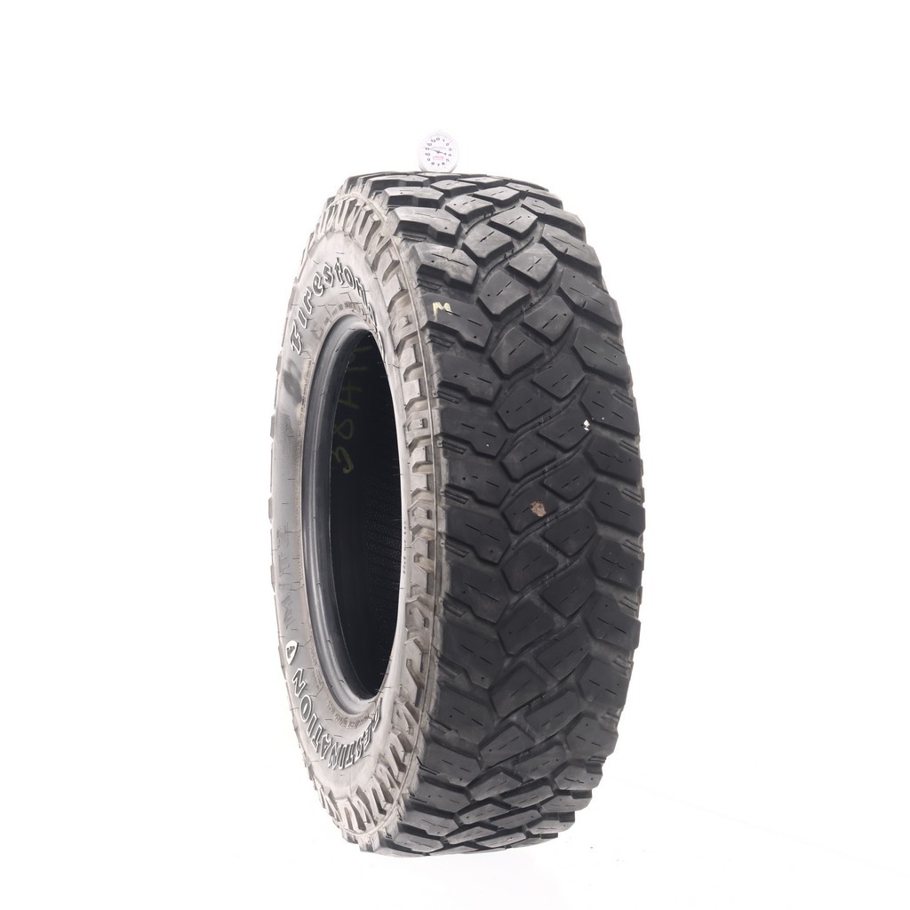 Set of (4) Used LT 255/75R17 Firestone Destination M/T2 – 9.5-11/32 (1ACHY)