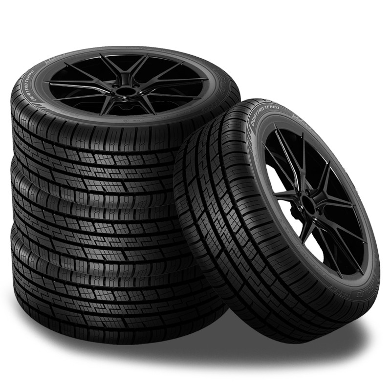 4 Lexani Quattro Tempo Tour AW 225/40R18 92V All Season+Snow Certified+70K Mile