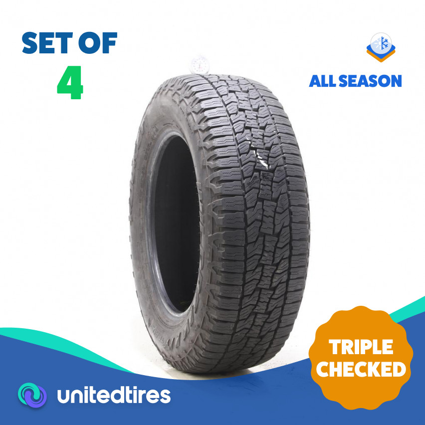 Set of (4) Used 235/65R17 Falken Wildpeak A/T Trail 108H – 7.5-8.5/32