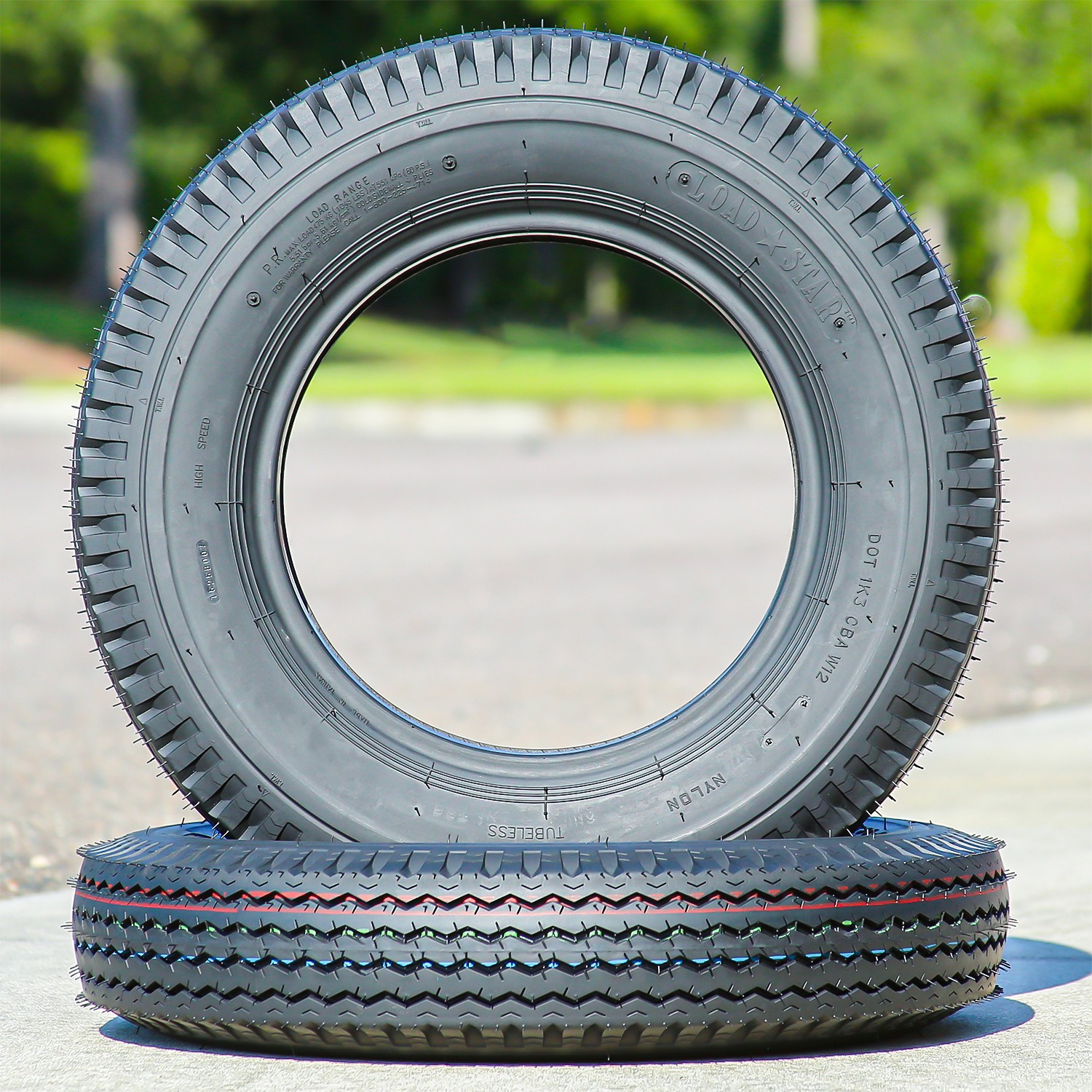 Tire Kenda Loadstar K353 ST 5.3-12 5.30-12 5.3X12 Load B 4 Ply Trailer