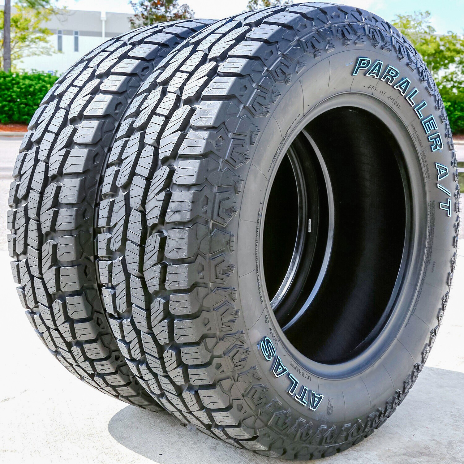 Tire Atlas Paraller A/T LT 305/70R16 Load E 10 Ply (OWL) AT All Terrain