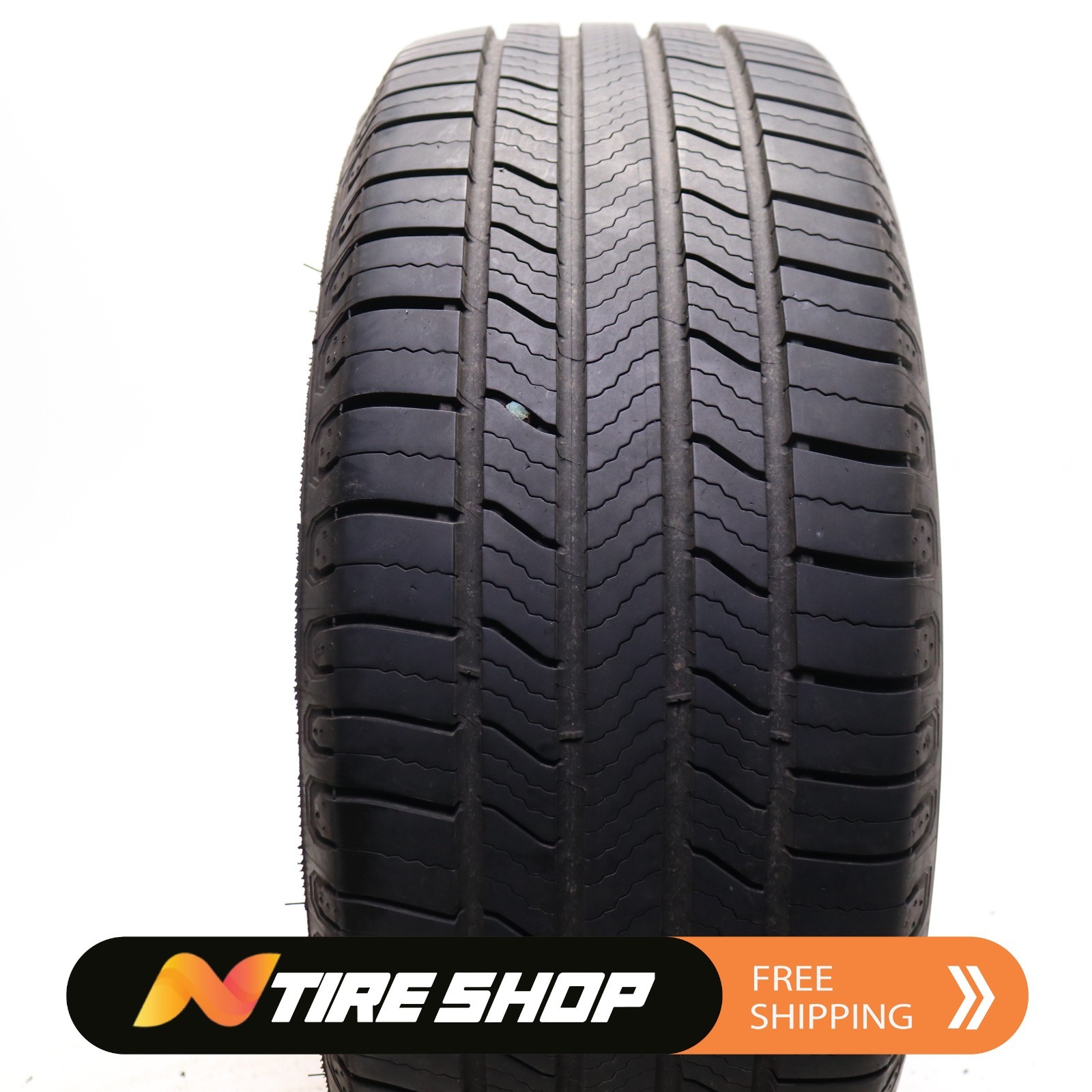 Set of 2 Used 225/55R17 Michelin Defender 2 – 101H – 9.5-10/32 No Repairs