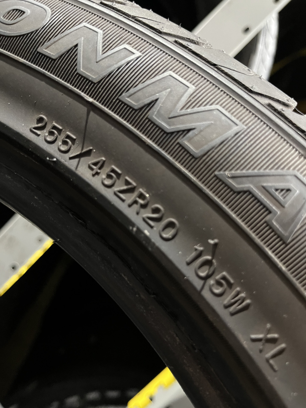 1 Tire Ironman IMove Gen 2 AS 255/45ZR20 105W DOT.3725 8/32 NO Patch