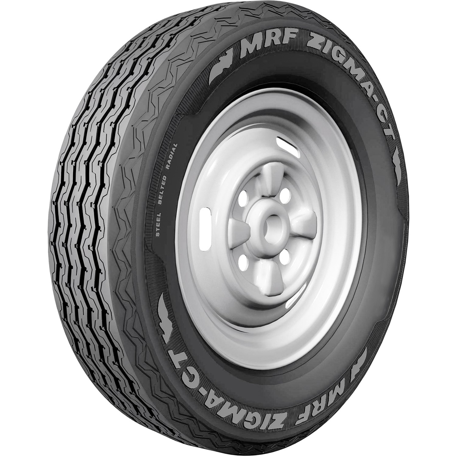 4 Tires LT 145/80R12 Load D 8 Ply MRF Zigma-CT Light Truck