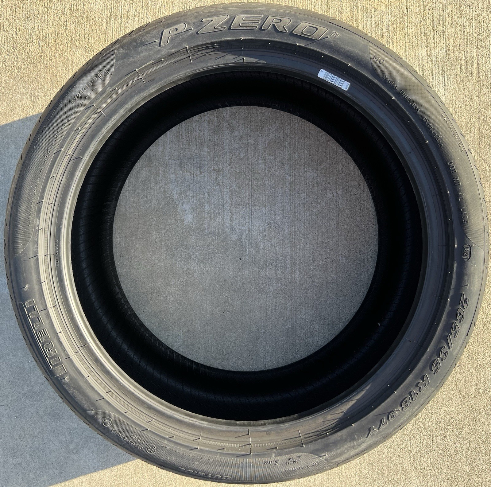 TWO BRAND NEW 265/35R18 97Y Pirelli P Zero Tires Like Michelin Pilot Sport 4S!