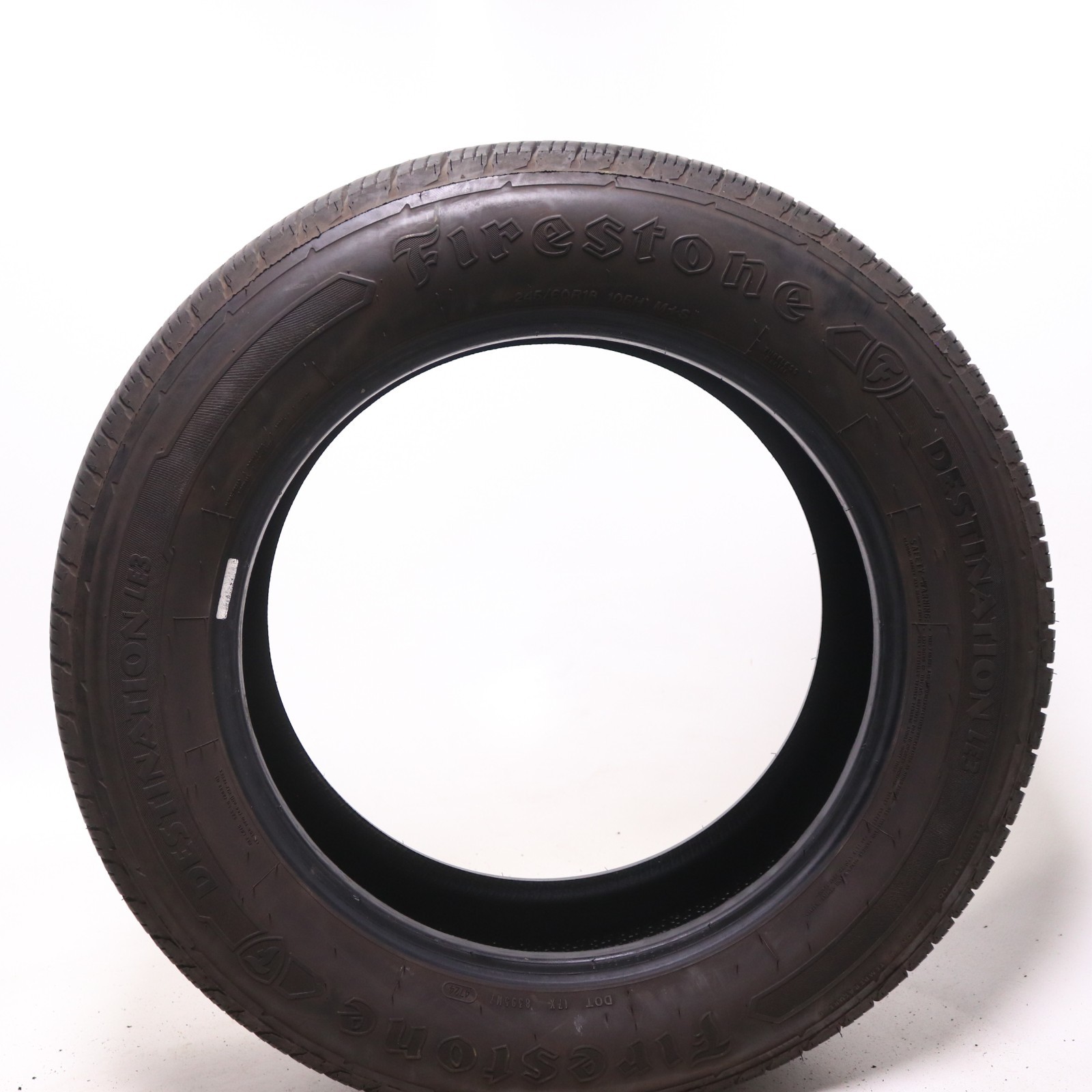 Set of 4 Used 245/60R18 Firestone Destination LE3 – 105H – 8.5-9.5/32