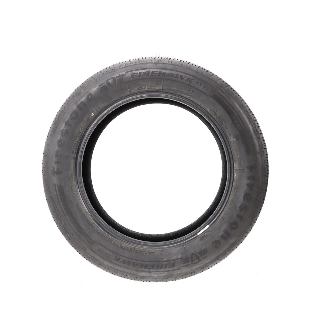 Set of (4) Used 235/60R18 Firestone Firehawk AS V2 103V – 6-7/32