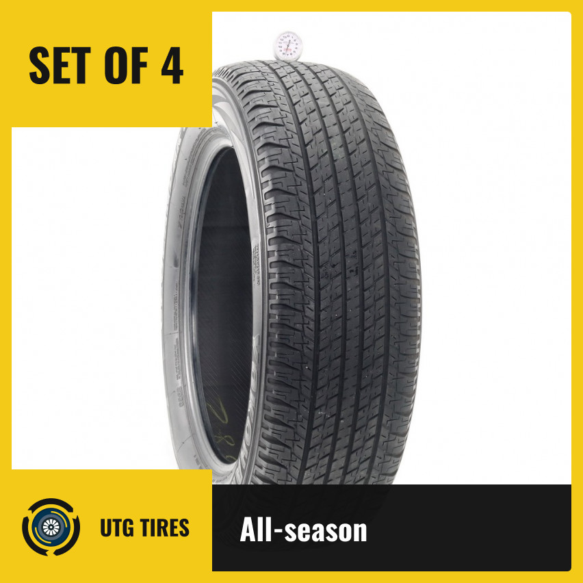 Set of (4) Used 245/60R20 Yokohama Geolandar G96B 107H – 7.5-8.5/32