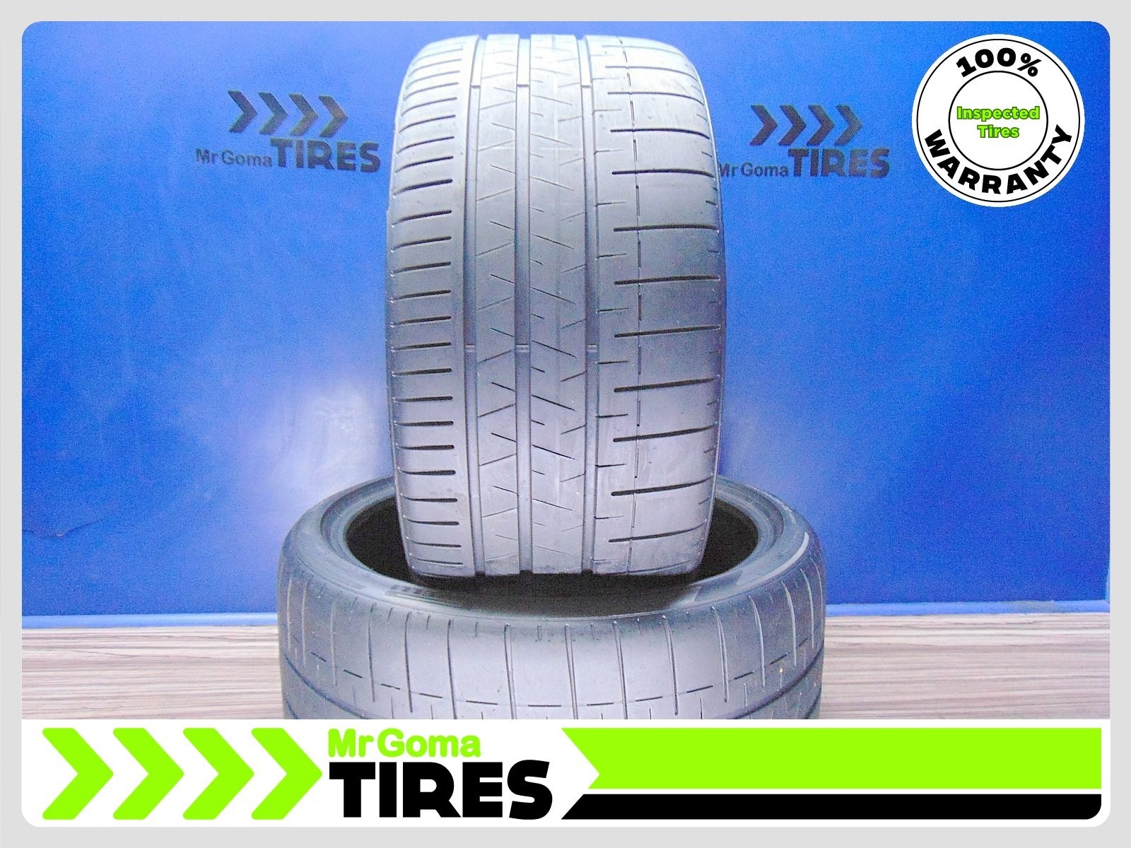 2 PIRELLI P ZERO CORSA PZC4 N0 XL 315/30R22 USED TIRES 2022 DOT 3153022