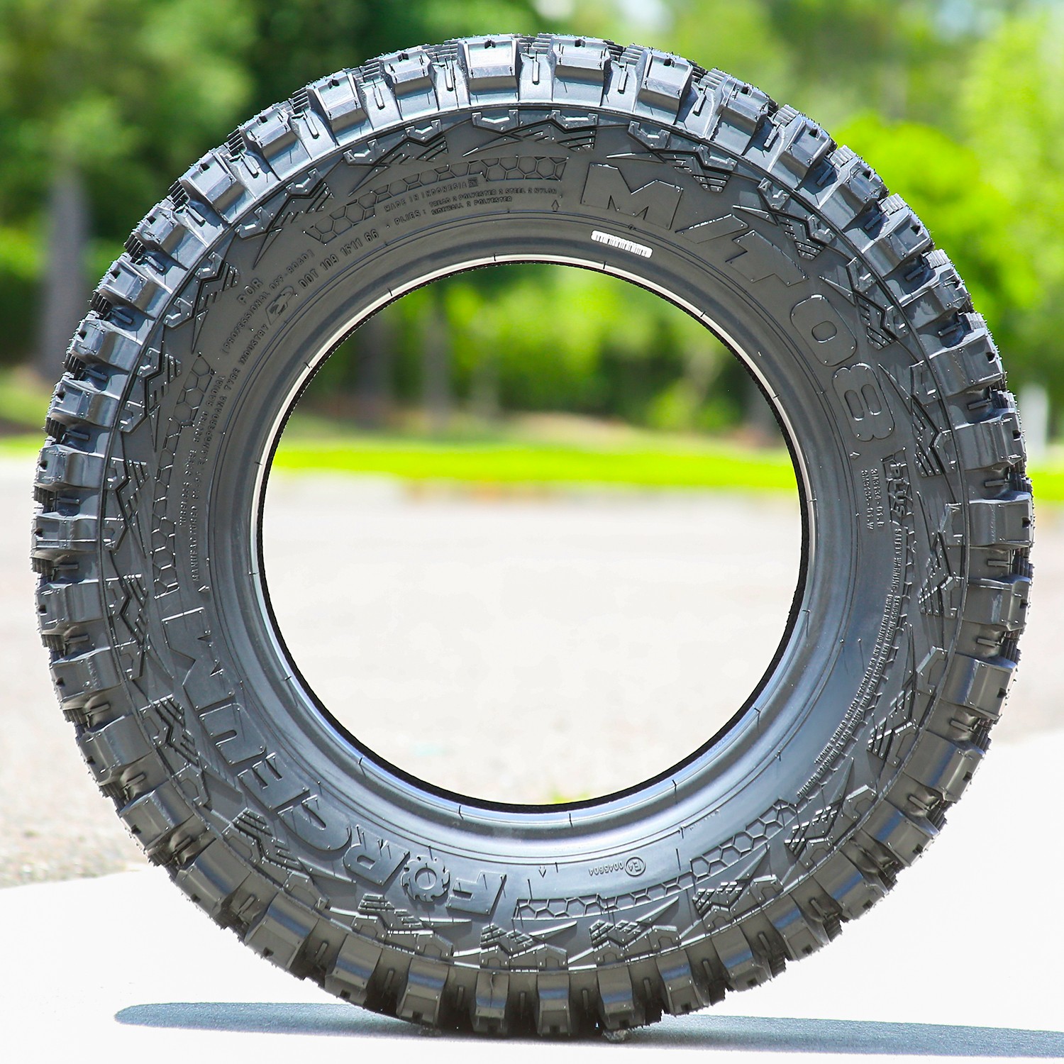 2 Tires LT 165/80R13 Forceum M/T 08 Plus MT Mud Load D 8 Ply