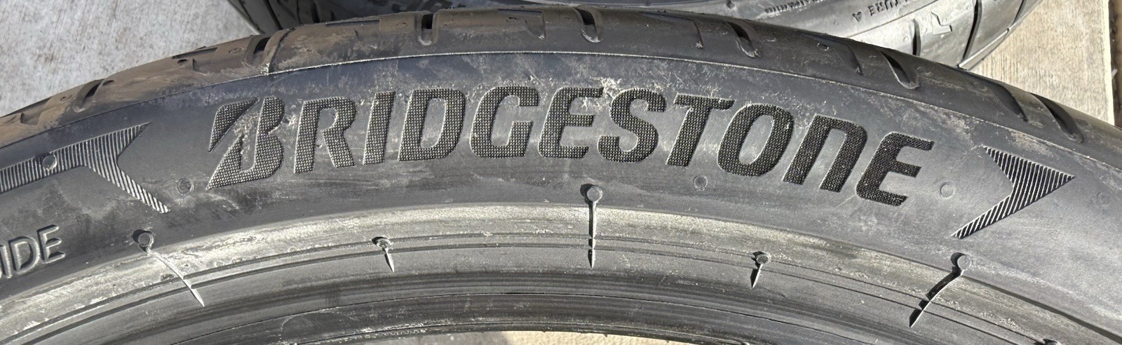 Set of TWO BRAND NEW 245/35ZR20 Bridgestone Potenza Sport Tires Like Michelin 4S
