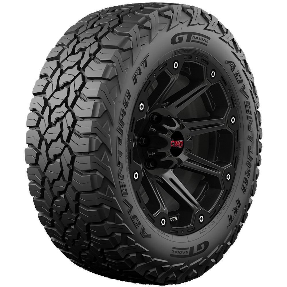 35×12.50R20LT GT Radial Adventuro RT 125R LRF Black Wall Tire