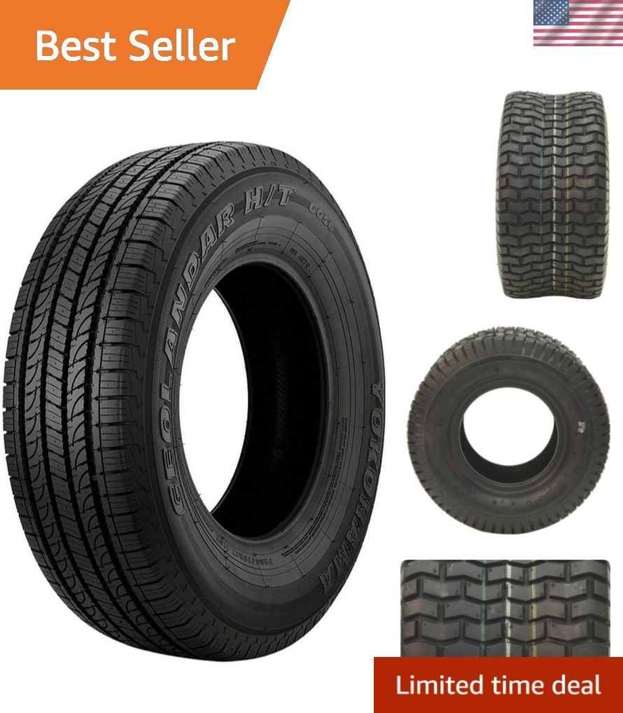 All-Terrain 26X12.00-12 Turf Tire – Non-Directional, 30 Psi Max Pressure