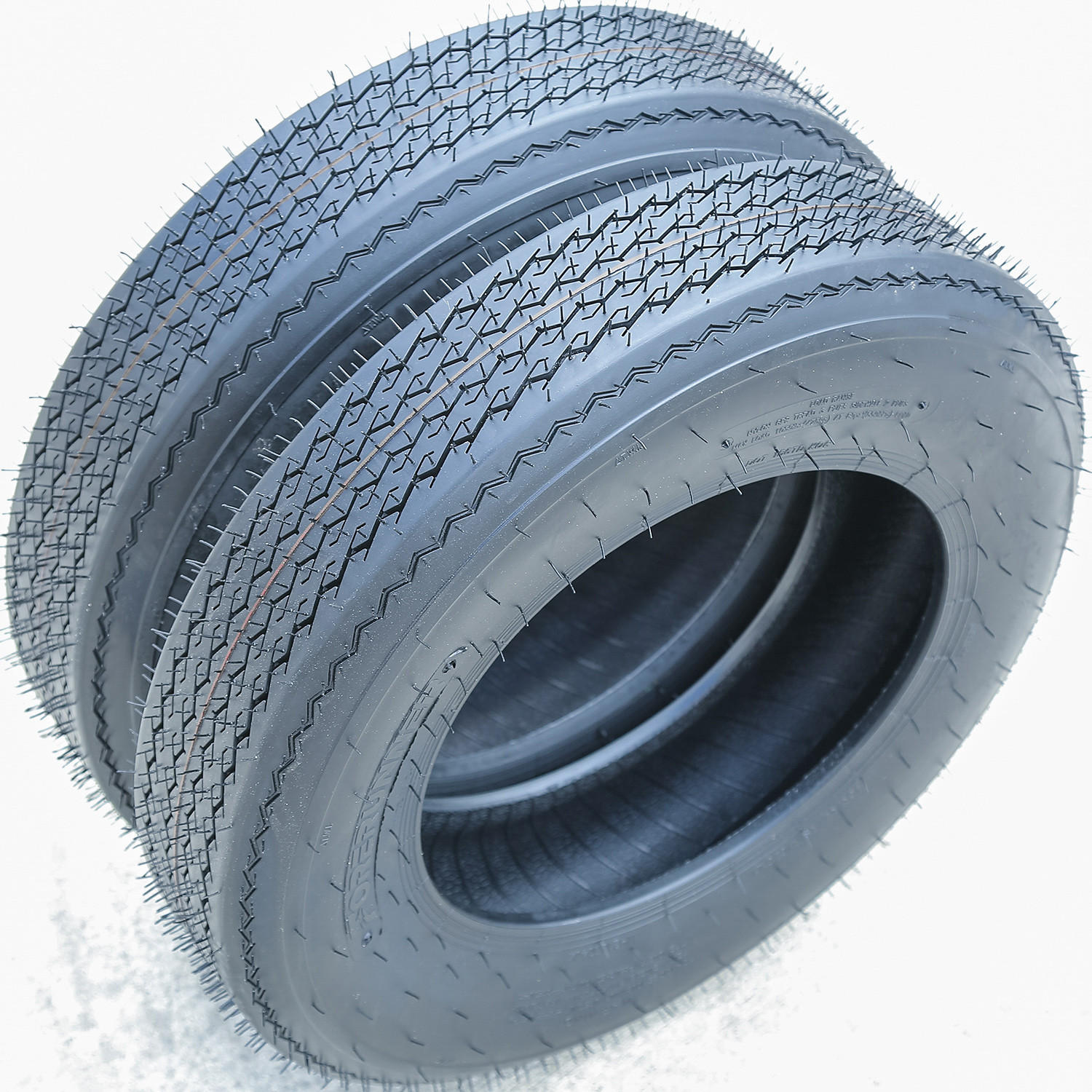 2 Tires Forerunner QH502 ST 4.8-12 Load C 6 Ply Boat Trailer