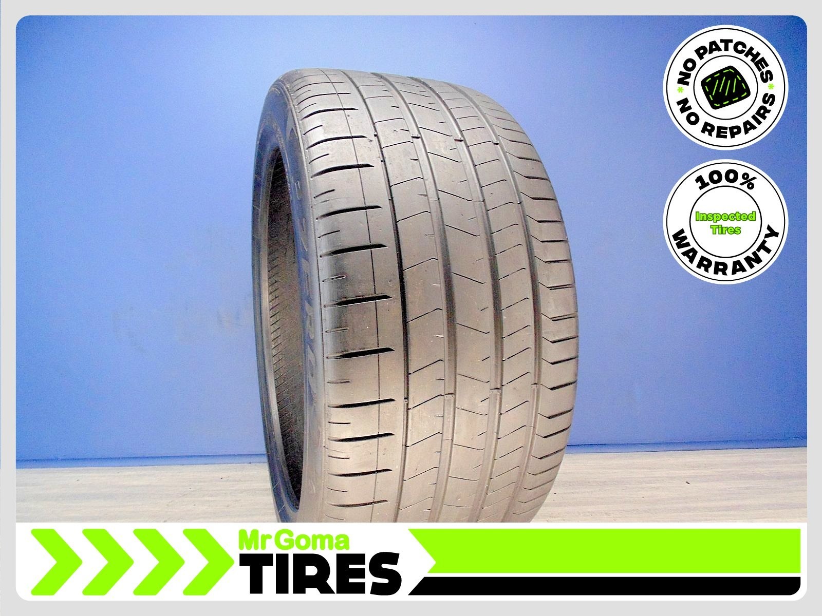 1 PIRELLI P ZERO TM PZ4 L XL 325/35ZR22 USED TIRE 7.6/32 TREAD 114Y LAMBORGHINI