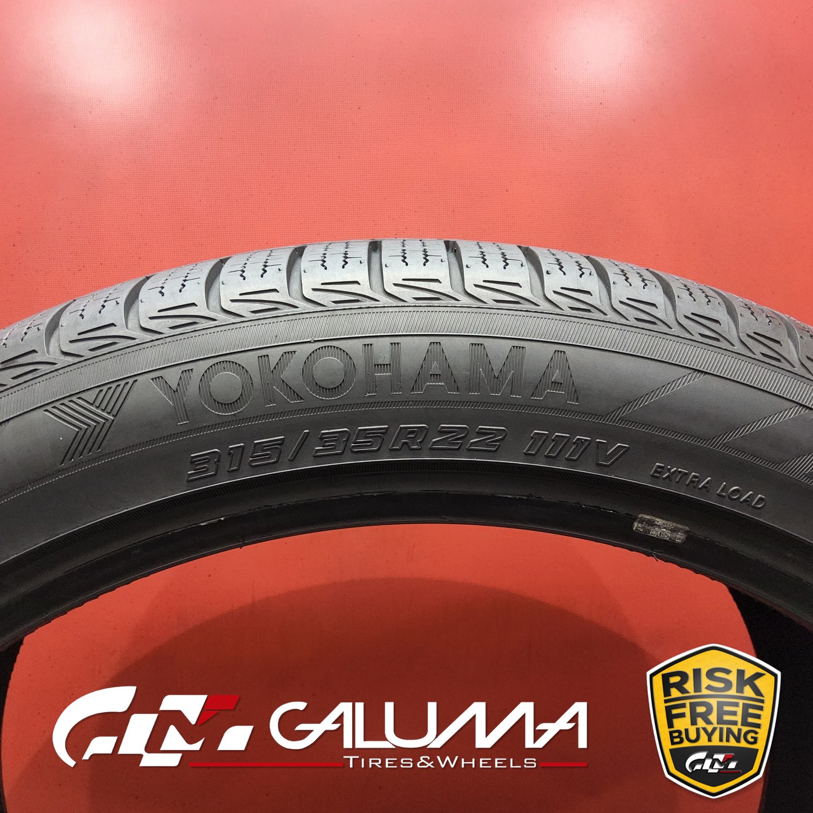 Set of 2 Tires Yokohama Advan V35 NC0 XL 315/35R22 315/35/22 3153522 111V #92907