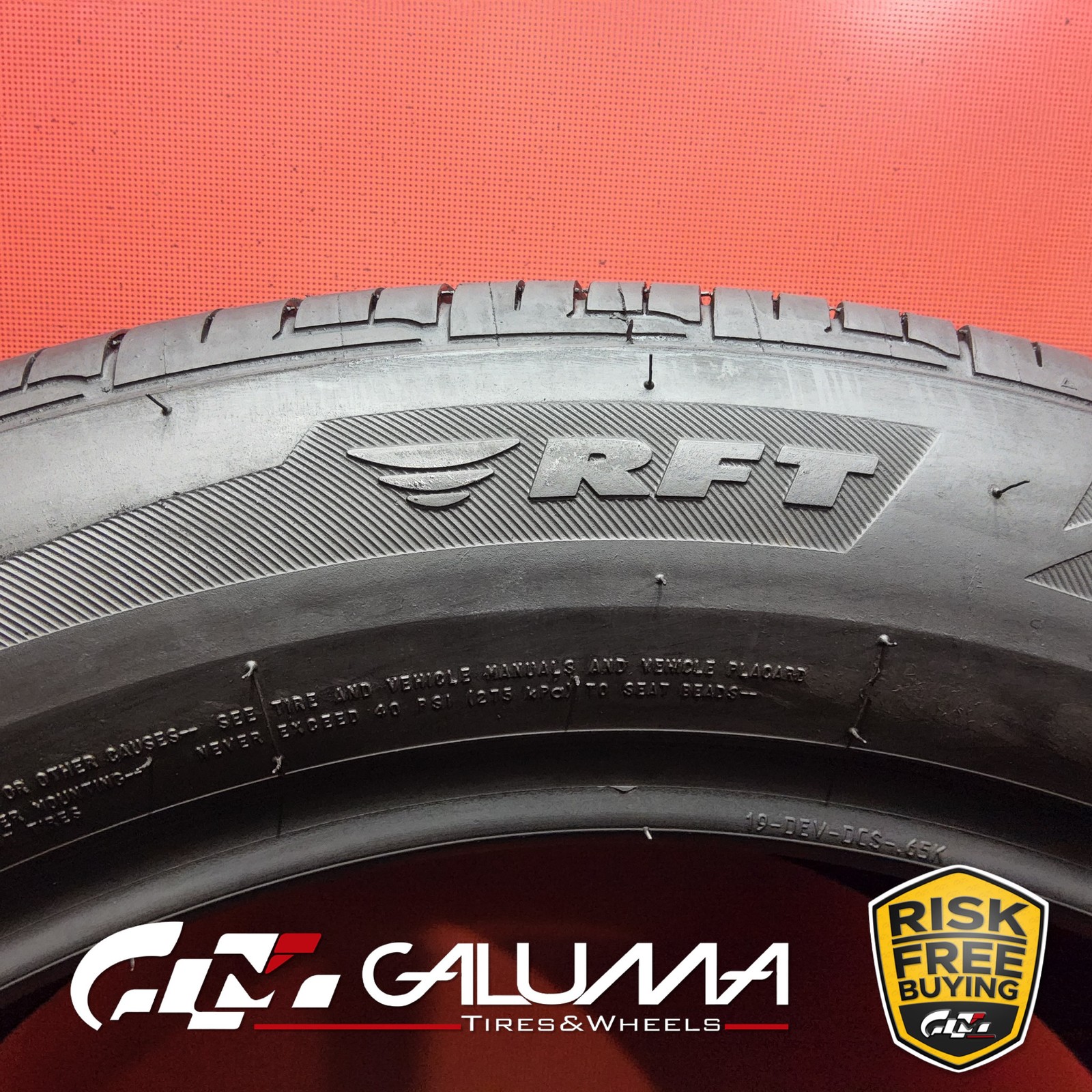 Set of 2 Tires Bridgestone Dueler H/P Sport AS RFT Run Flat ★ XL 245/50R19 94577