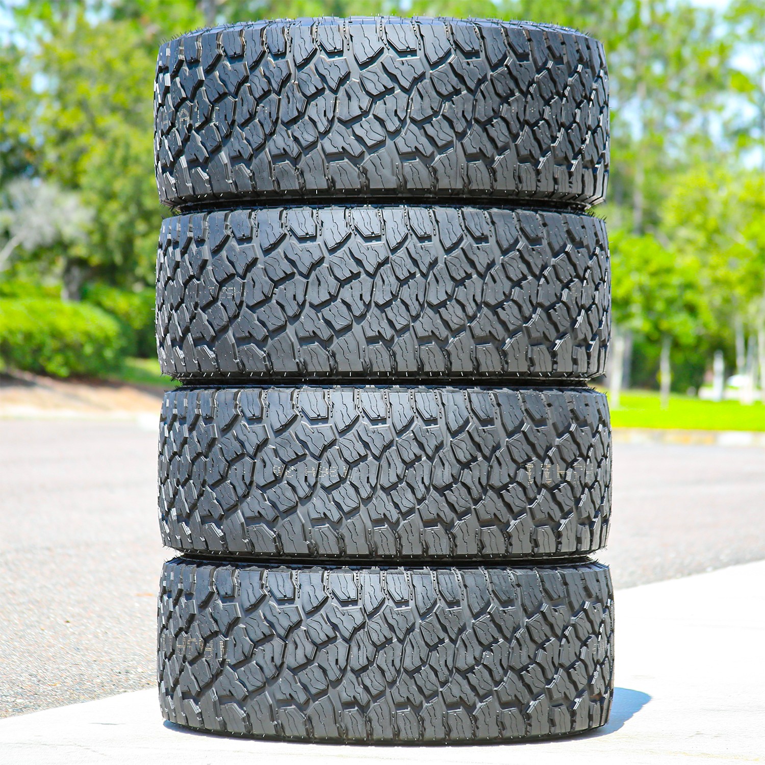 4 Ameritread Trail Command AT 265/70R18 124/121S E 10 Ply Tires 50k Mi Warranty