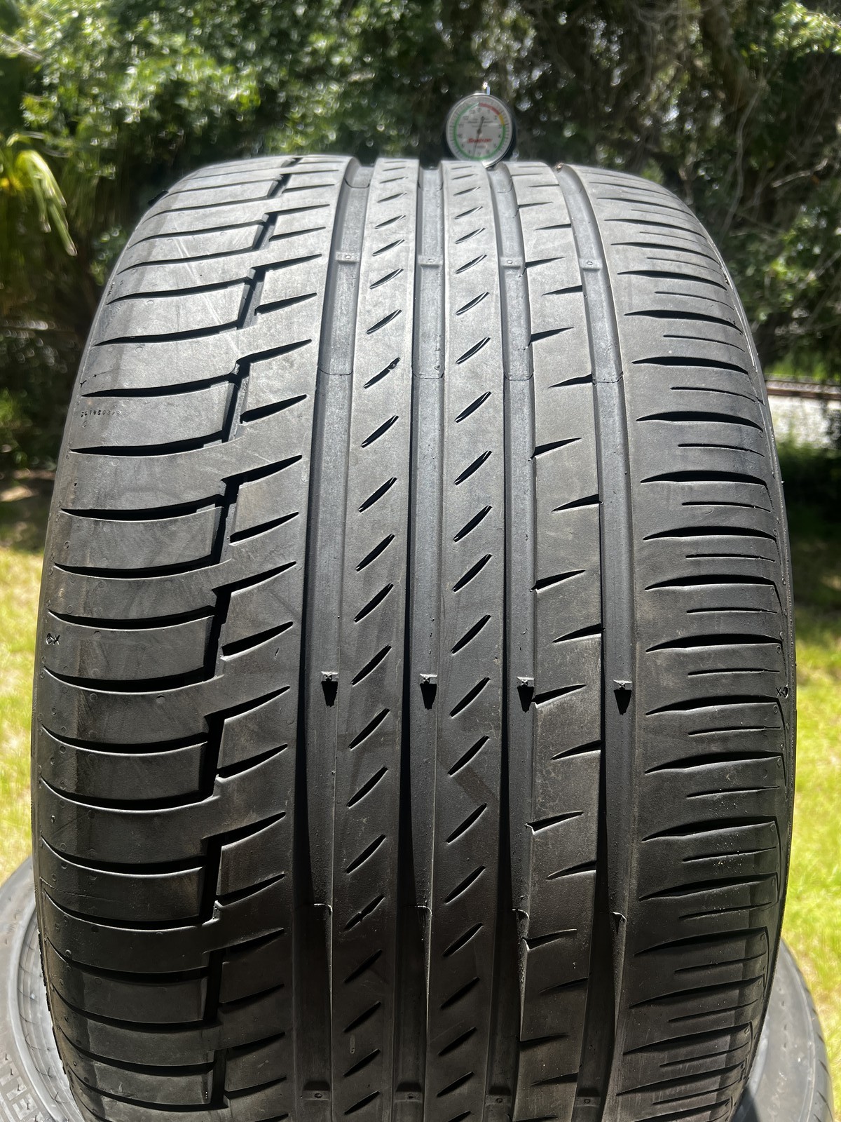 1 Tire Continental PremiumContact 6 ★ BMW 315/30R22 107Y XL DOT.0223 7.5/32