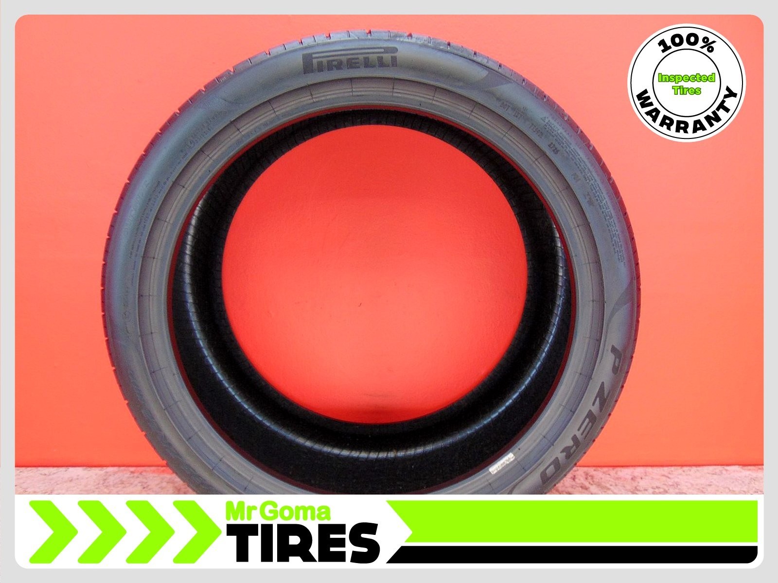 1 PIRELLI P ZERO TM PZ4 NCO XL 315/35ZR22 USED TIRE 8.0/32 TREAD 111Y 3153522