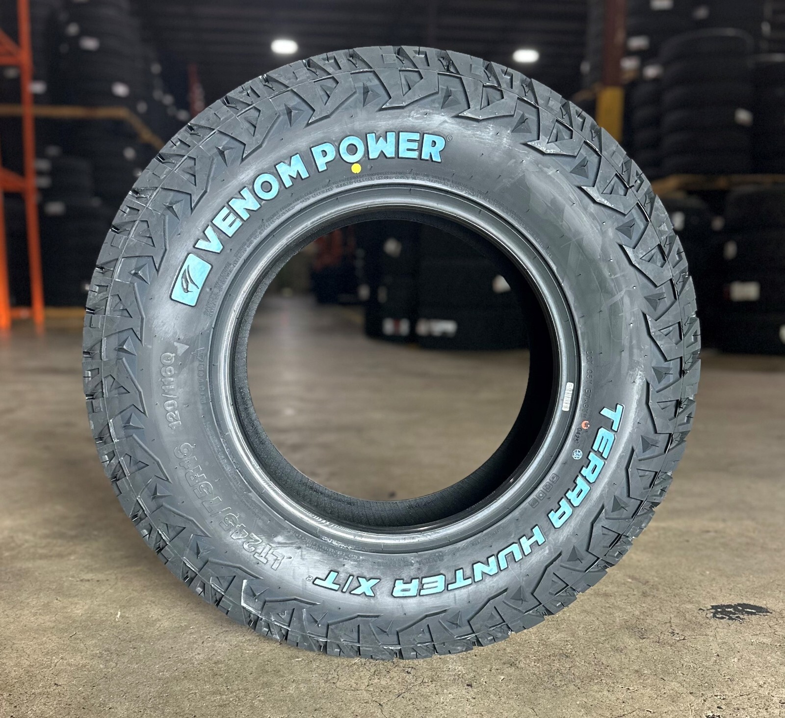 4 NEW 245/70R16 VENOM TERRA HUNTER XT2 111T RWL MUD TIRES