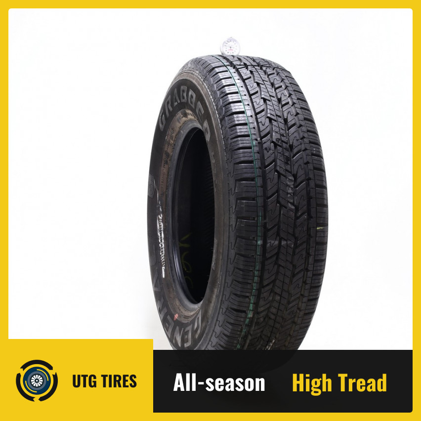 Used LT 245/75R17 General Grabber HTS 121/118S – 10.5/32