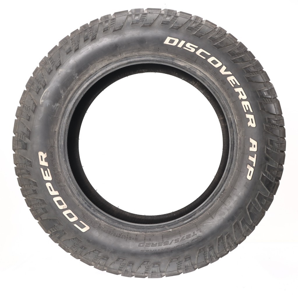 Set of (4) Used LT 275/65R20 Cooper Discoverer ATP II 126/123S – 7-8.5/32