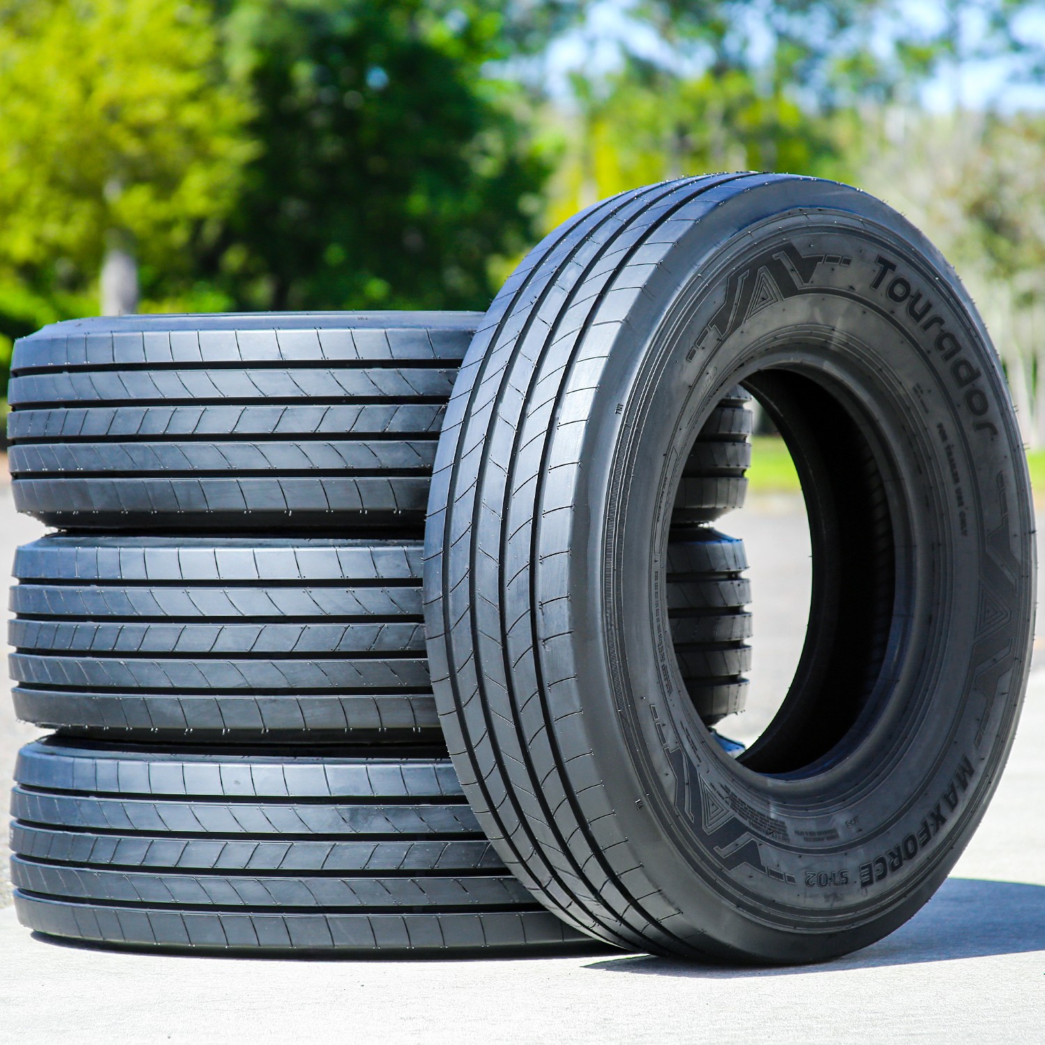 Tire Tourador MaxForce ST02 All Steel ST 235/80R16 Load G 14 Ply Trailer