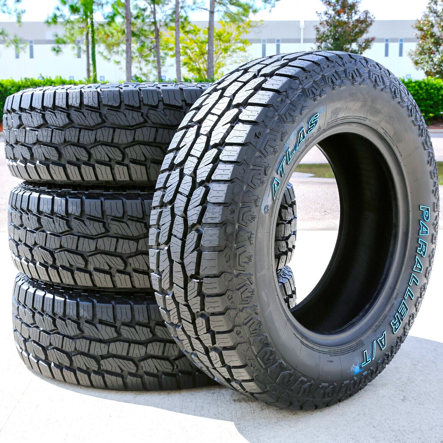 4 Tires Atlas Paraller A/T 265/70R18 116T (OWL) AT All Terrain
