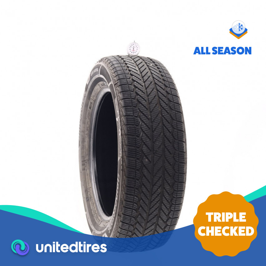 Used 235/60R18 Bridgestone WeatherPeak 103H – 7/32