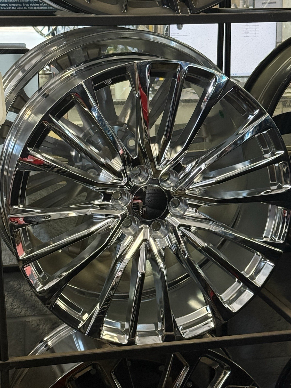 26 Inch Chrome V Reps & 35 Gladiators