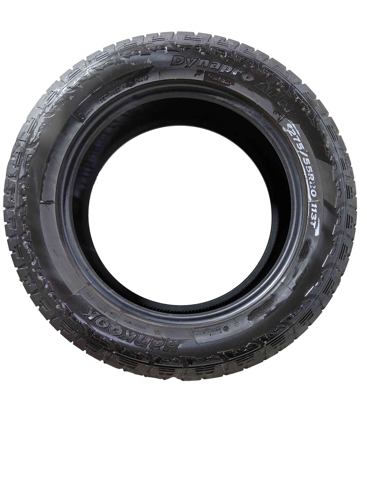 P275/55R20 Hankook Dynapro AT’M 113 T Used 7/32nds
