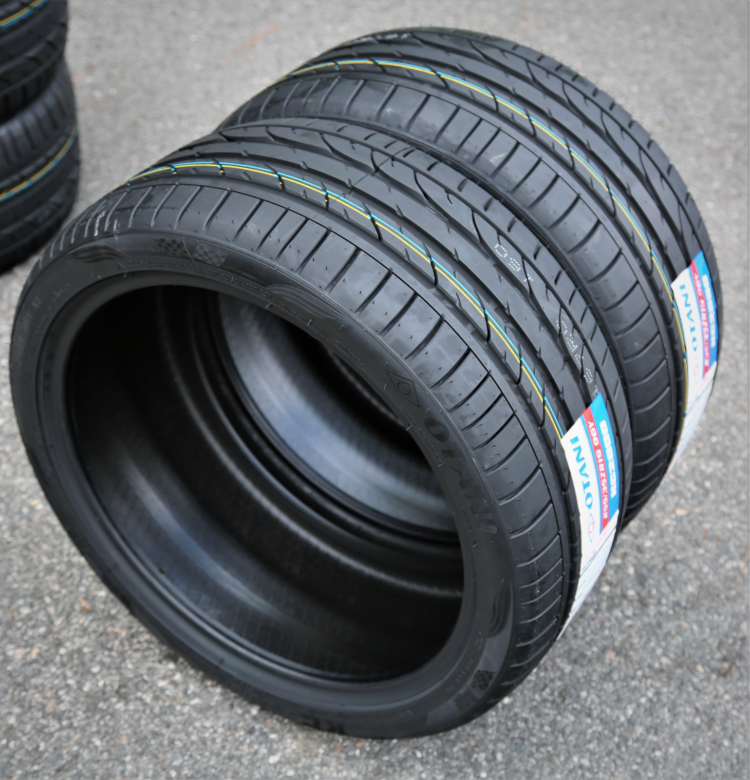 2 Tires Otani KC2000 255/35ZR19 255/35R19 96Y XL All Season Performance
