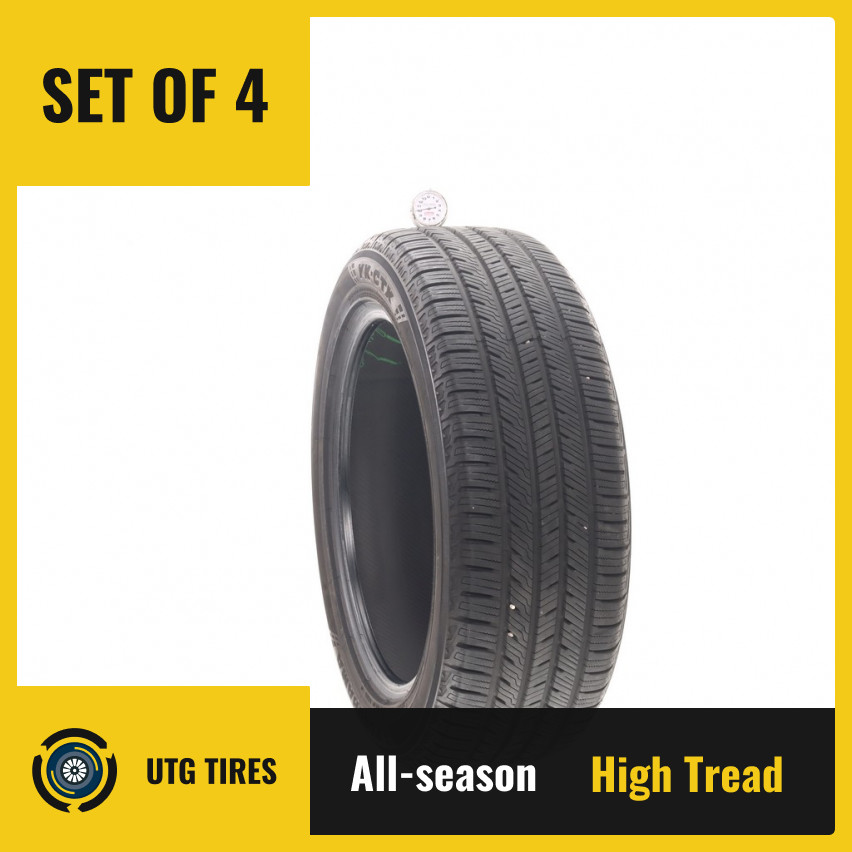 Set of (4) Used 225/55R19 Yokohama YK-CTX 99V – 10/32