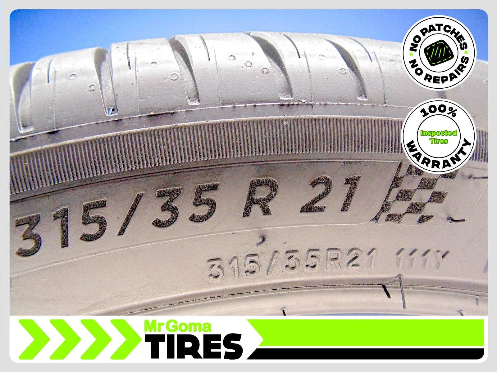 1 MICHELIN PILOT SPORT 4 SUV 315/35R21 USED TIRES 7.3/32 TREAD NO PATCH 3153521