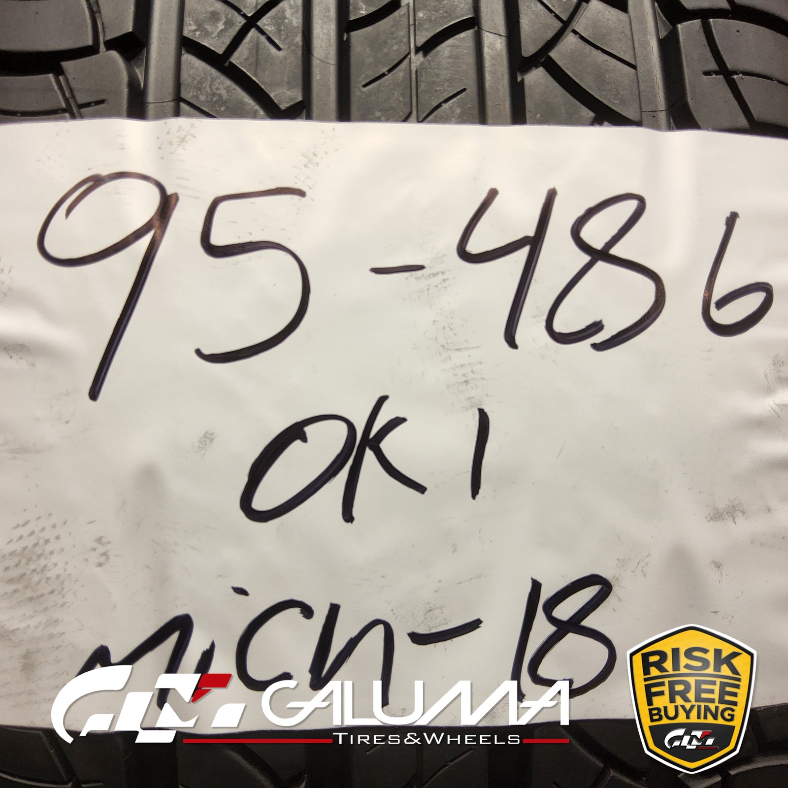 1 Tire LikeNEW Michelin Latitude Tour HP 265/60R18 2656018 109H No Repairs 95486