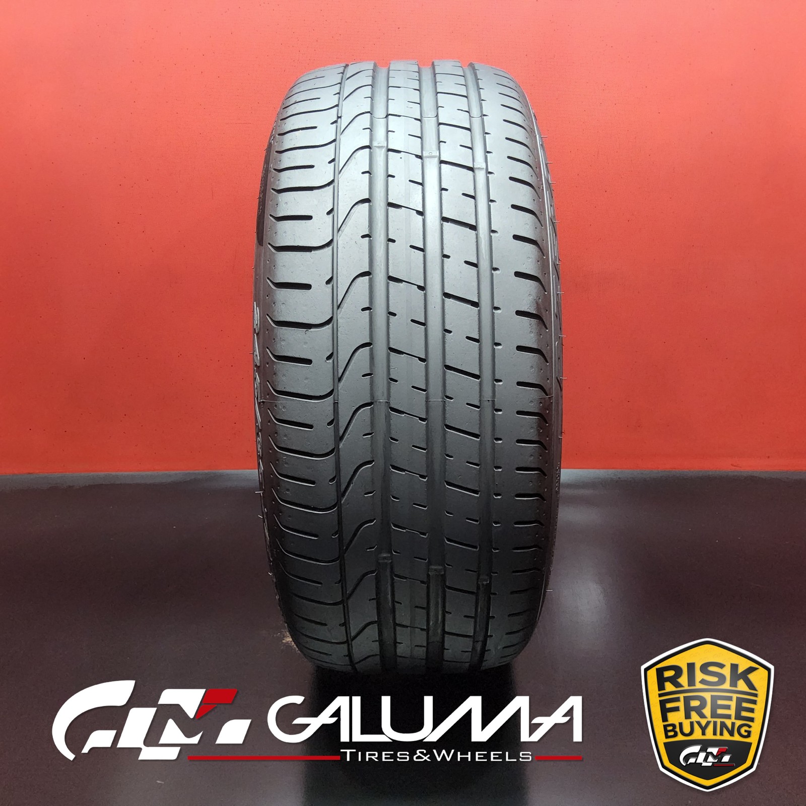 1 Tire Pirelli P Zero (N0) 245/35ZR20 245/35/20 2453520 91Y No Repairs #94945