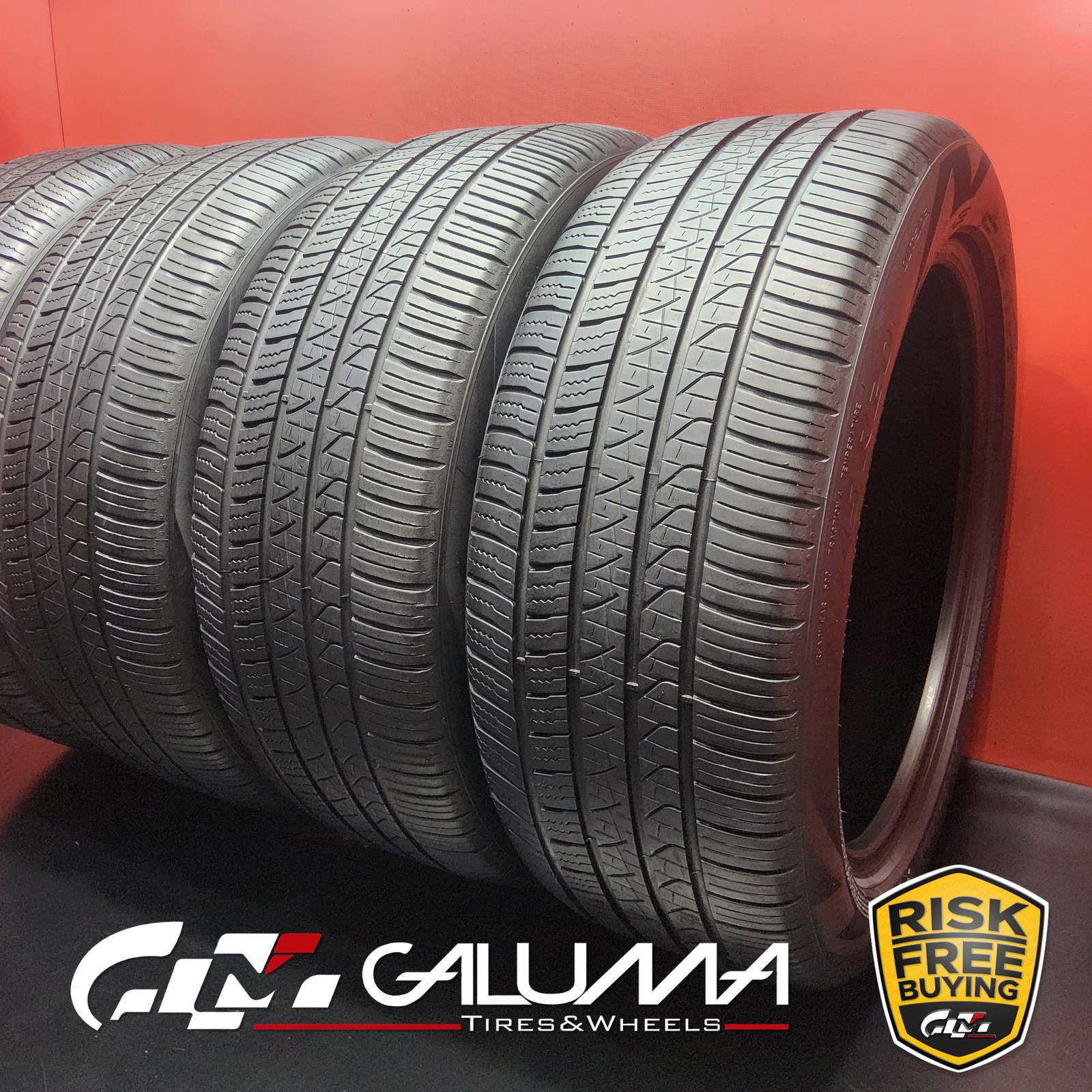 4 Tires LikeNEW Pirelli Scorpion Zero A/S RunFlat ★ 275/45R20 No Repairs #96165